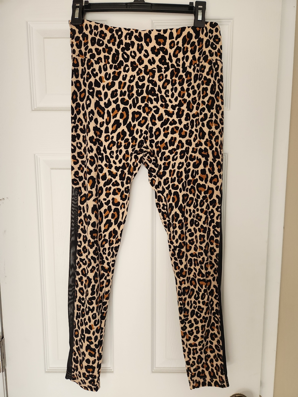No Boundaries Leopard Print Leggings in Tan, Black & Brown